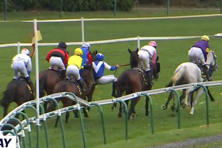 Unglaubliche Szene bei Innovantes starkem zweiten Platz in Compiègne