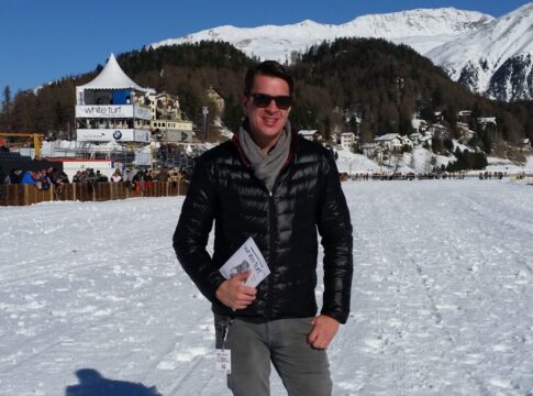 Alexander Franke neuer Moderator beim White Turf in St. Moritz Franke