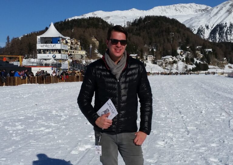 Alexander Franke neuer Moderator beim White Turf in St. Moritz