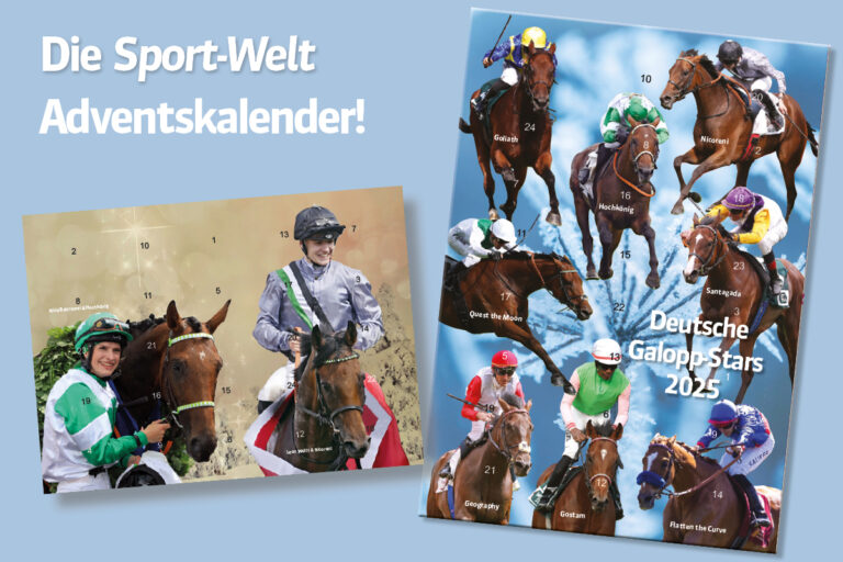 Die Sport-Welt-Adventskalender sind da – Jetzt bestellen!