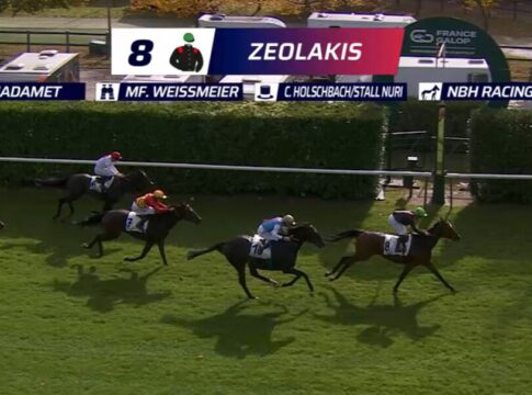 Weißmeiers Zeolakis überrascht in Chantilly Zeolakis