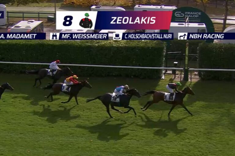 Weißmeiers Zeolakis überrascht in Chantilly