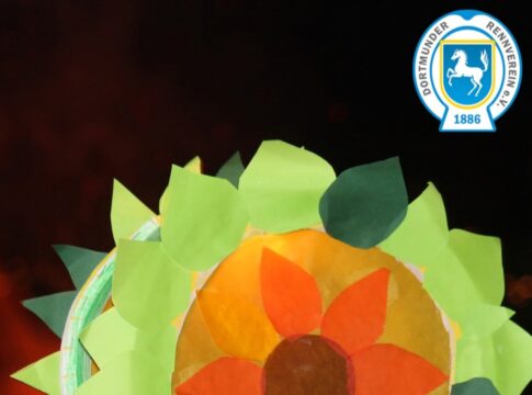 St. Martins-Umzug auf der Dortmunder Galopprennbahn St Martin