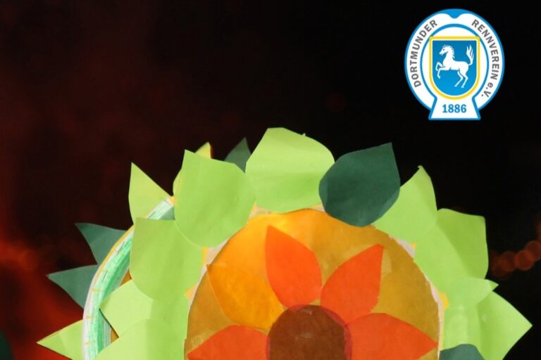 St. Martins-Umzug auf der Dortmunder Galopprennbahn