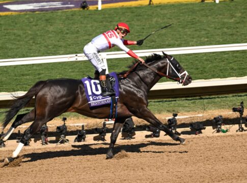 Schnelles Doppel: D'Angelo und Ortiz jr. auch im "Dirt-Sprint" vorne Bentornato (Foto: ©Bentley Breland/Eclipse Sportswire)