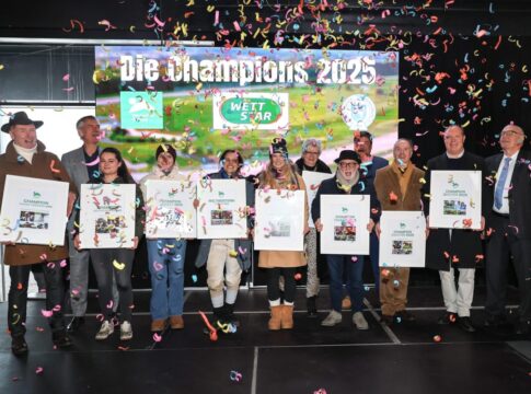 Ehrung der Champions 2025 am 28.12.2025 Renntag in Dortmund