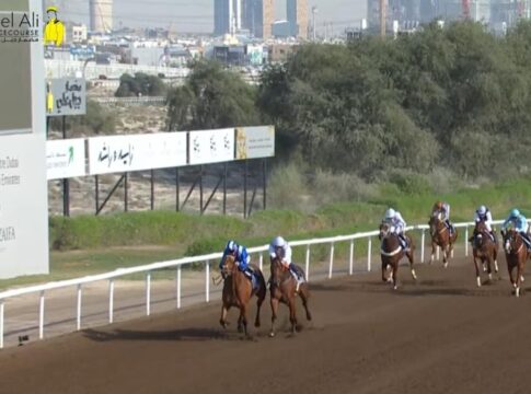 Dukedom wird Zweiter in Jebel Ali (Screenshot)