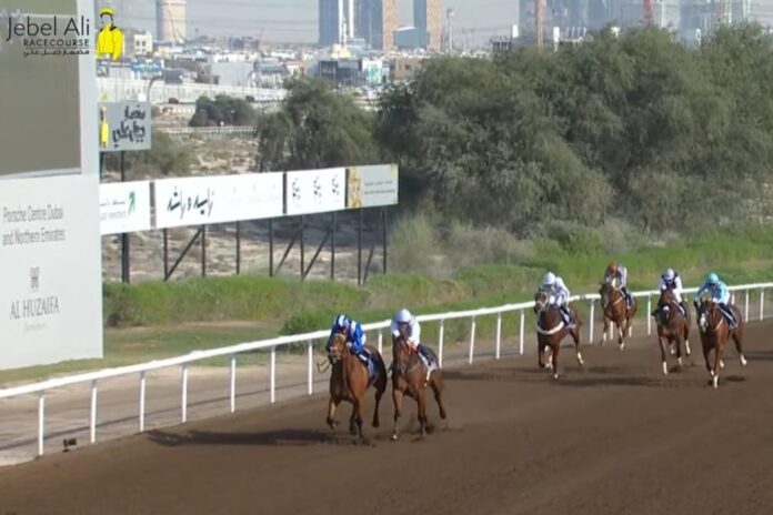 Dukedom Dukedom wird Zweiter in Jebel Ali (Screenshot)
