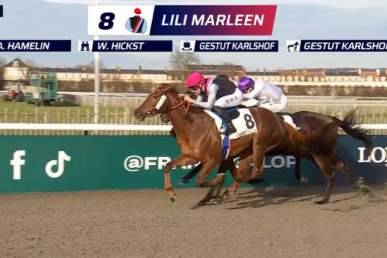 Lili Marleen gewinnt in Chantilly Foto: Screenshot