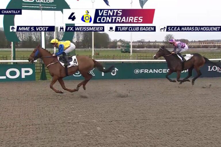 In Chantilly: Turf Club Baden gewinnt mit Vents Contraires
