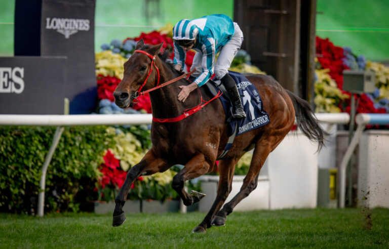 Romantic Warrior und James McDonald (HKJC)