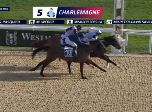 Webers Charlemagne sorgt schnell für zweiten deutschen Cagnes-Sieg Charlemagne