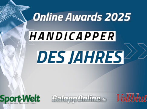 Online Awards - Wir suchen den "Handicapper des Jahres" Online Awards - Handicapper des Jahres
