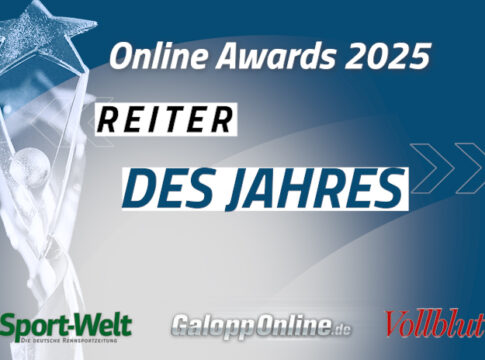 Sie haben gewählt – Der „Reiter des Jahres“ steht fest Online Awards - Reiter des Jahres