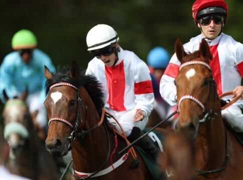 Alleno siegt unter Sibylle Vogt im Sauren Dachfonds Preis (ex Gerling-Preis), Gr.2