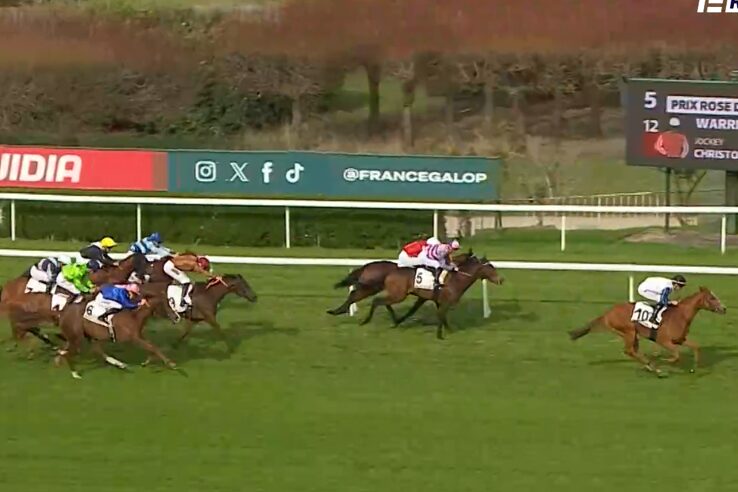 Alpenveilchen Vierte beim Listenstart im Prix Rose de Mai