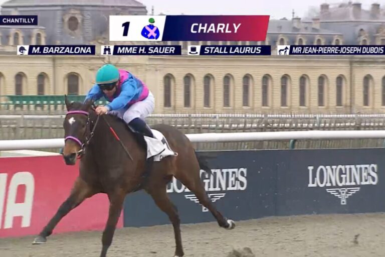 Chantilly: Sauers Charly hochüberlegen