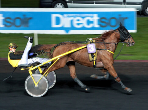 Christophe Soumillon im Sulky Foto: Screenshot/Equidia