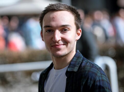 Enzo Crublet auf der Dortmunder Rennbahn