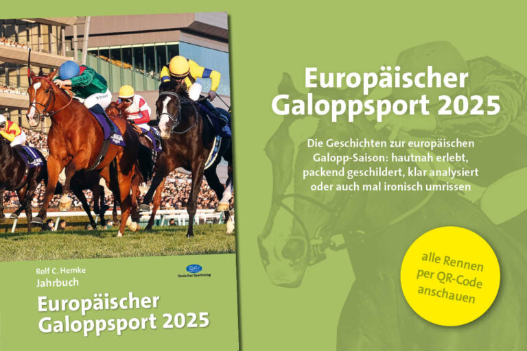 Das Jahrbuch Europäischer Galopprennsport 2025 erscheint!