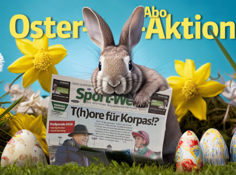 Osteraktion: Sport-Welt Abo mit digitaler Zugabe Hasenbild für GOL_Abo2