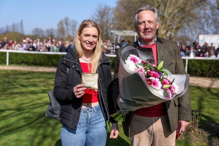 Nina Baltromei mit Dr. Michael Bergmann