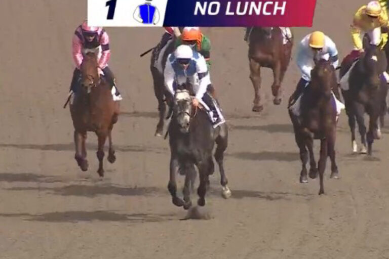 No Lunch gewinnt in Chantilly Foto: Screenshot