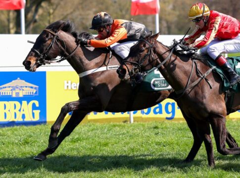 Sieg mit Oak Lahoma - Piechulek mit perfektem Saisonstart Oak Lahoma siegt unter Rene Piechulek