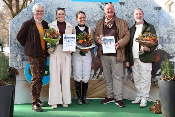 Siegerehrung nach der Wintermeisterschaft