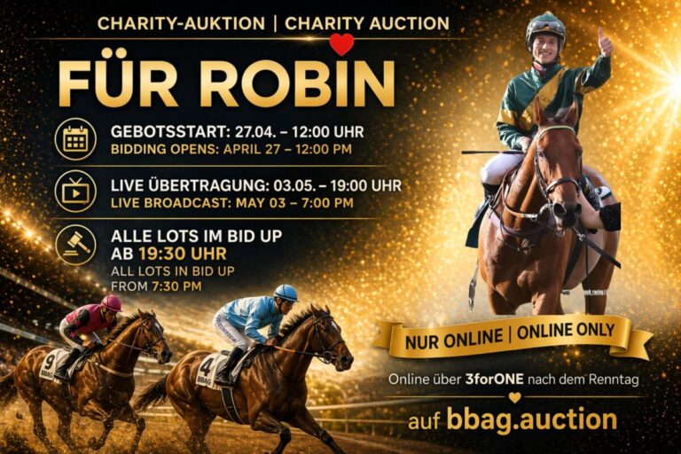 „Für Robin“ Auktion wird großer Erfolg – 50.000 Euro geknackt