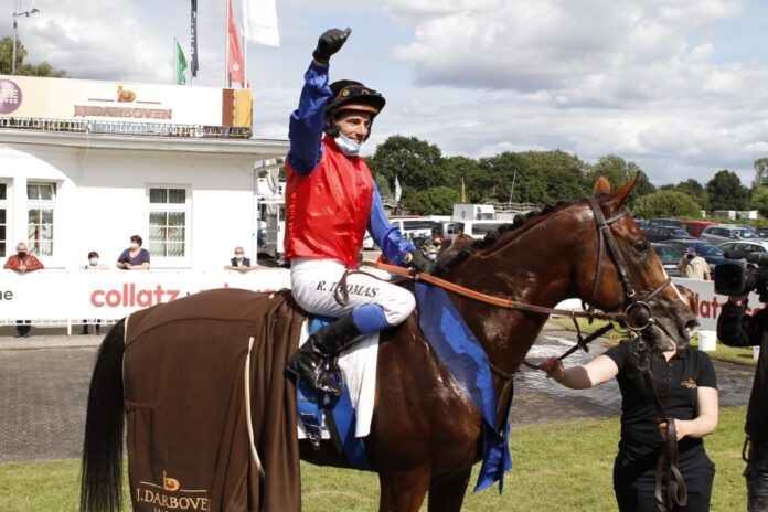 In Swoop siegt unter Ronan Thomas im IDEE 151. Deutsches Derby, Gr.1