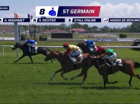 St Germain zweiter deutscher Straßburg-Sieger und Mykiss Quinte-Zweiter St Germain