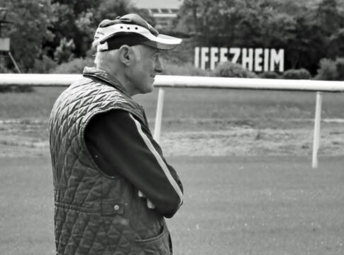 Thorsten Schmidt auf der Rennbahn in Iffezheim