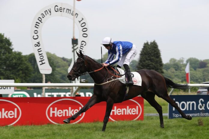 Timeforshowcasing siegt unter Jack Mitchell in den Horn & Company - 106. German 1000 Guineas