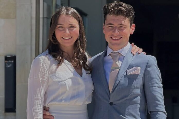 Bryony Frost (nun Le Clerc) und Baptiste Le Clerc (Instagram-Kanal Bryony Frost)