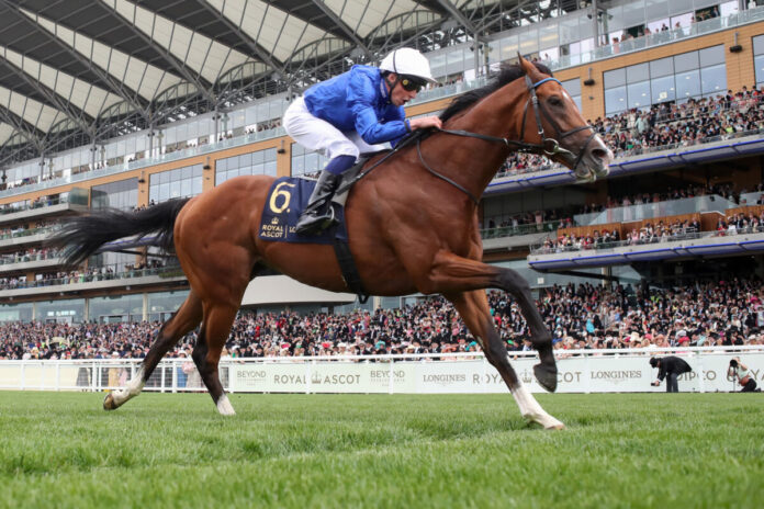 Royal Ascot, Ombudsman with William Buick up wins the Prince Of Wales s Stakes Ombudsman mit William Buick in den Prince Of Wales's Stakes (galoppfoto.de)