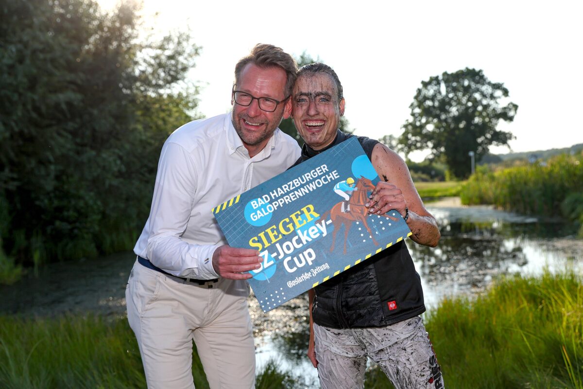 Sibylle Vogt gewinnt den Jockey-Cup der Goslarschen Zeitung