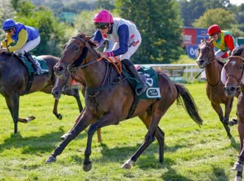 Needle Drop holt erstes Premium-Handicap nach Hoppegarten Needle Drop siegt unter Sibylle Vogt