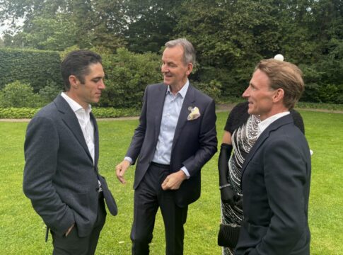 Christophe Soumillon, Dr. Andreas Jacobs und Andrasch Starke
