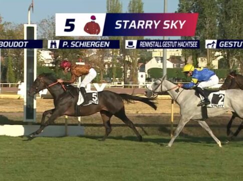Starry Sky gewinnt für Schiergen in Vichy – Schon der Bruder siegte hier Starry Sky
