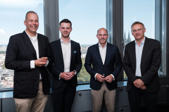 Sascha Leisten, Sören Braun, Philipp Hein und Eckhard Sauren (Foto: Peters)