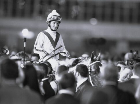 Robby Albarado im Sattel von Curlin
