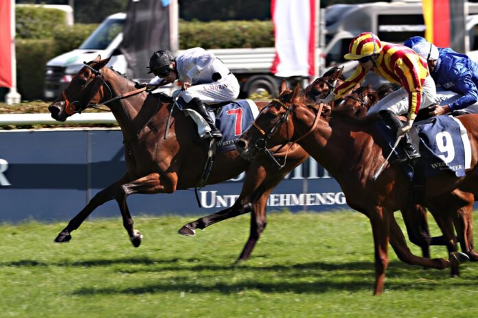 Tiffany siegt unter Luke Morris im Westminster 136. Grosser Preis von Berlin, Gr.1 Tiffany siegt unter Luke Morris im Westminster 136. Grosser Preis von Berlin