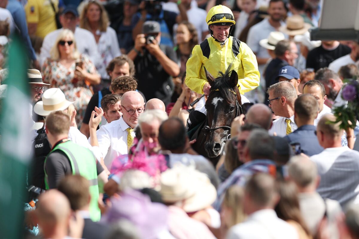 Saddadd siegt unter Jack Mitchell im Wettstar.de - 156. Grosser Preis von Baden, Gr.1