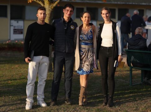 Cecilia Botcheva-Helber (2.v.re.) mit ihrem Team beim BBAG Sales & Racing Festival 2026