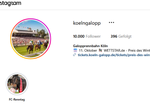 Instagram Koeln Galopp