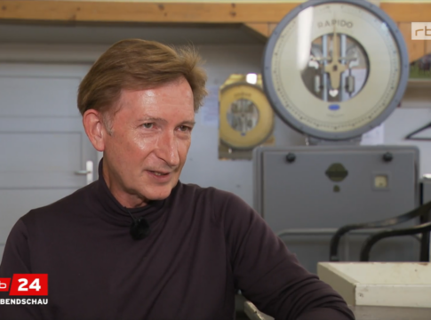 Gerhard Schöningh im RBB Bericht (Screenshot)