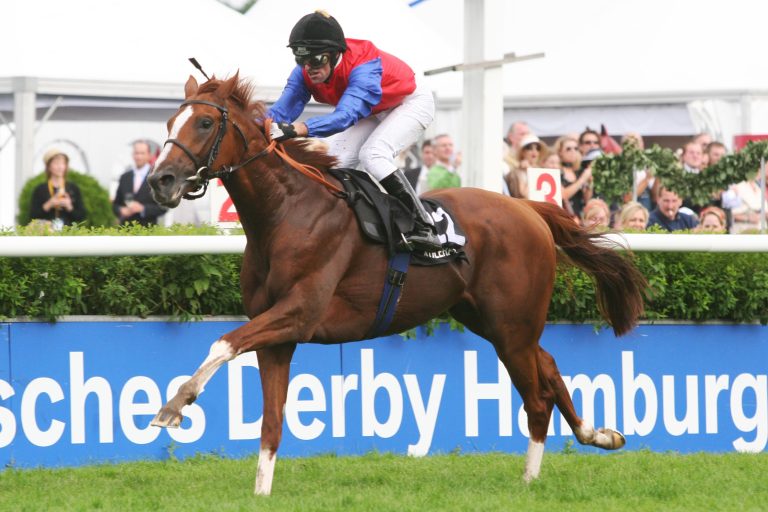 Adlerflug bei seinem Derbysieg 2007