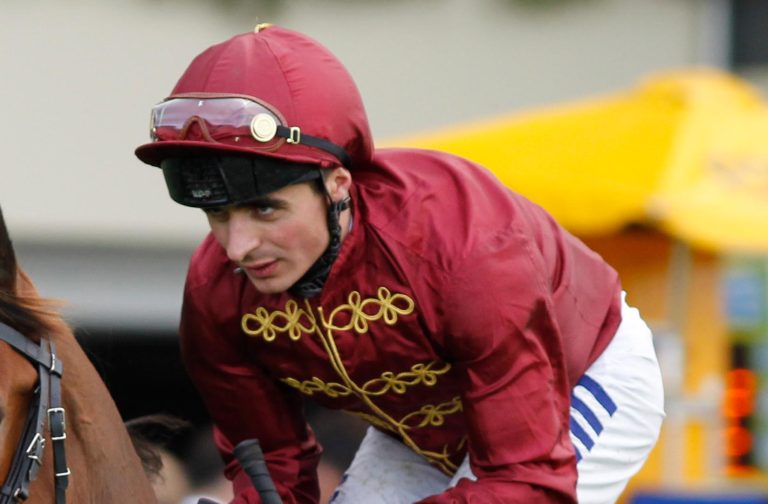 Andrea Atzeni reitet Karpino im Dr. Busch-Memorial