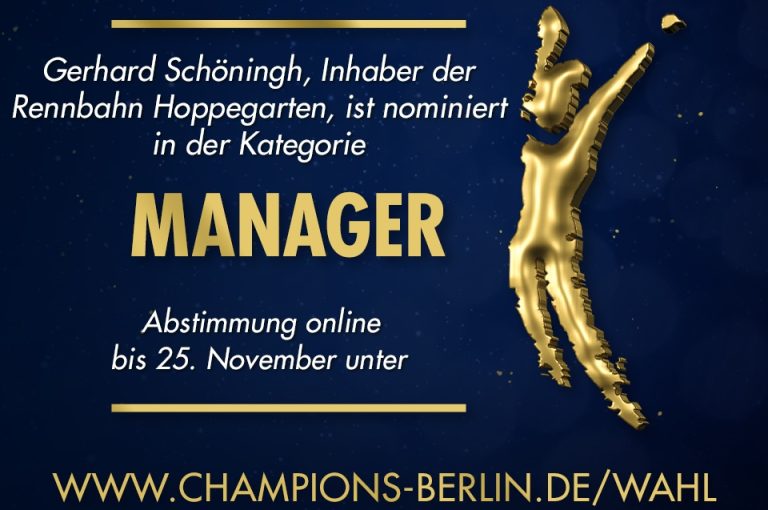 Schöningh nominiert bei „Berlins Sportler des Jahres“
